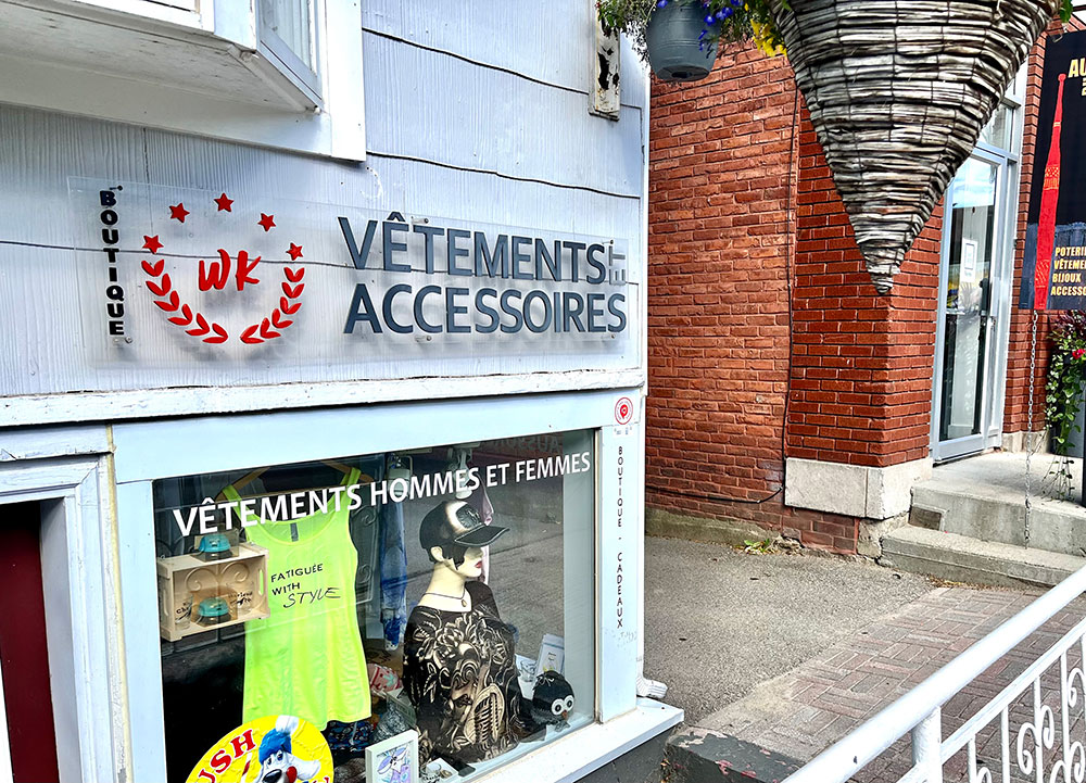 WK Vêtements et Accessoires Baie-St-Paul Charlevoix