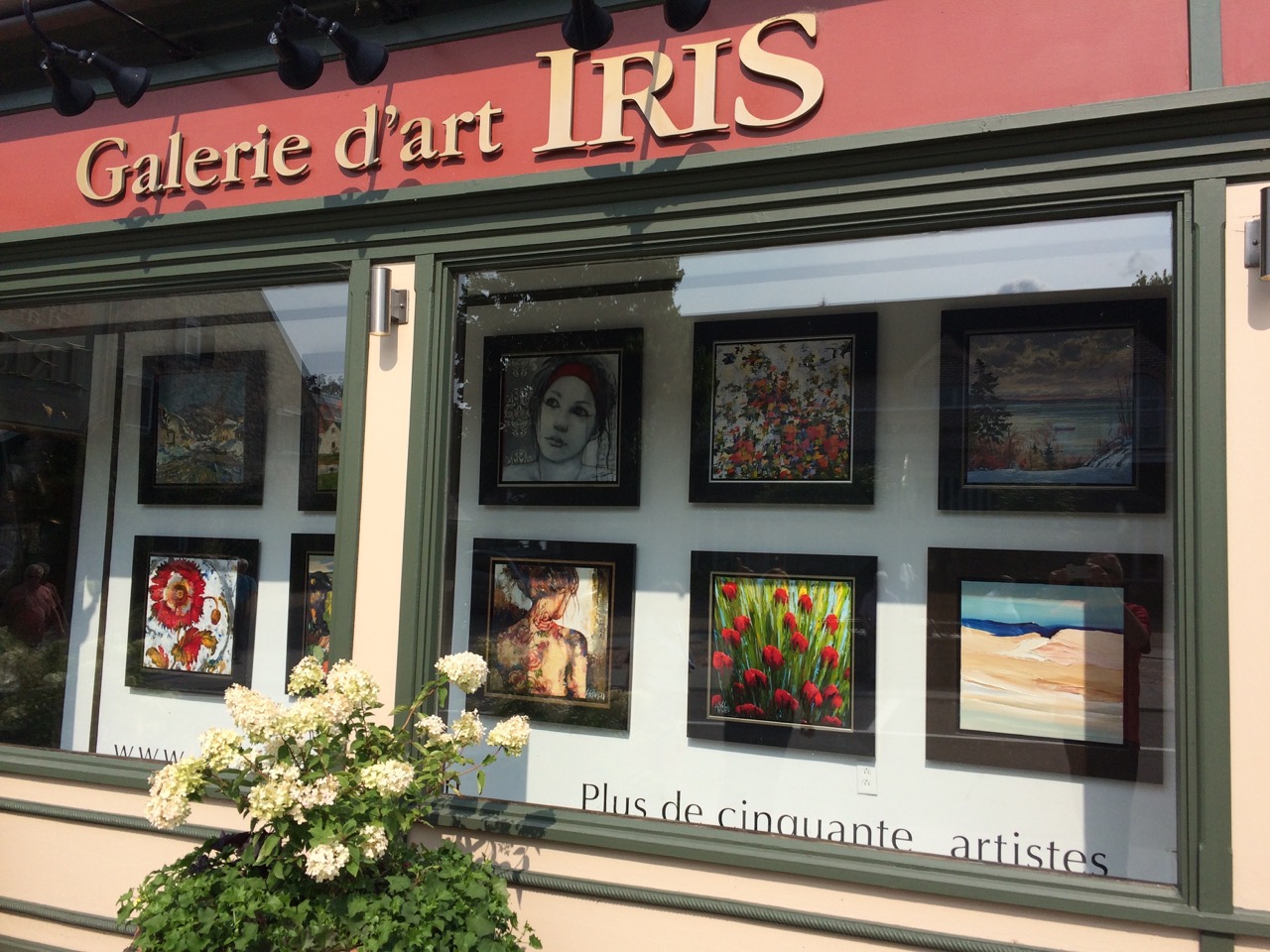 Galerie d'art Iris Baie-St-Paul Charlevoix