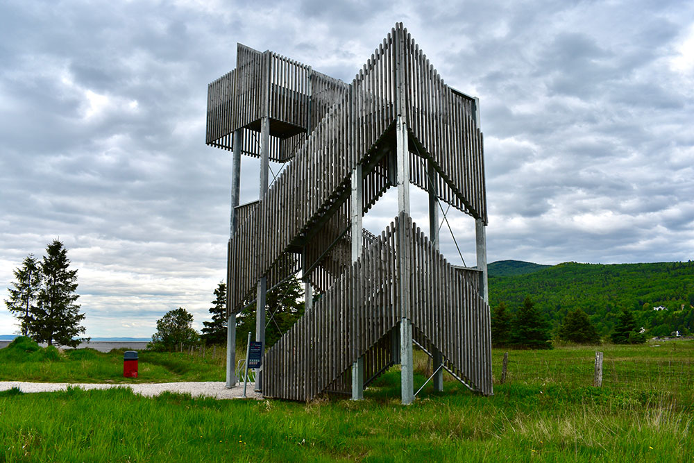 Tour d'observation Baie Saint Paul Quebec